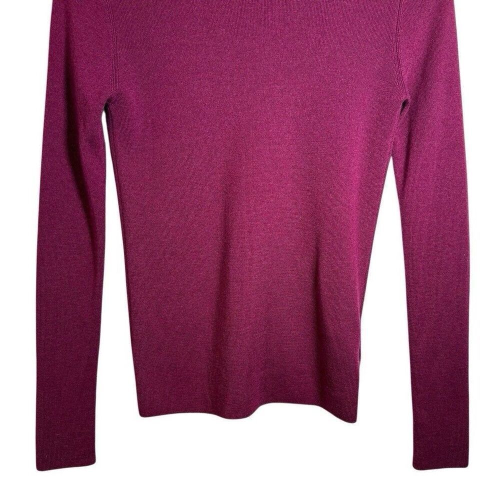 Prada Knit Burgundy Cardigan Size IT 38 EUC - Picture 6 of 11